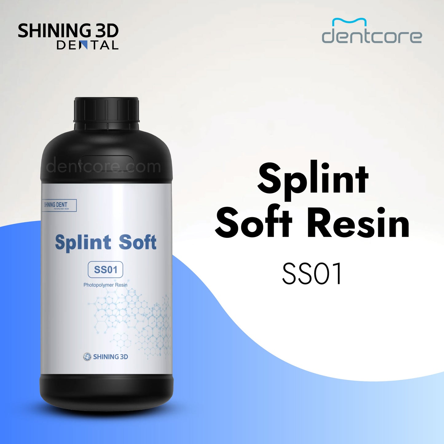 Shining 3D Dental Splint Soft Resin (SS01)