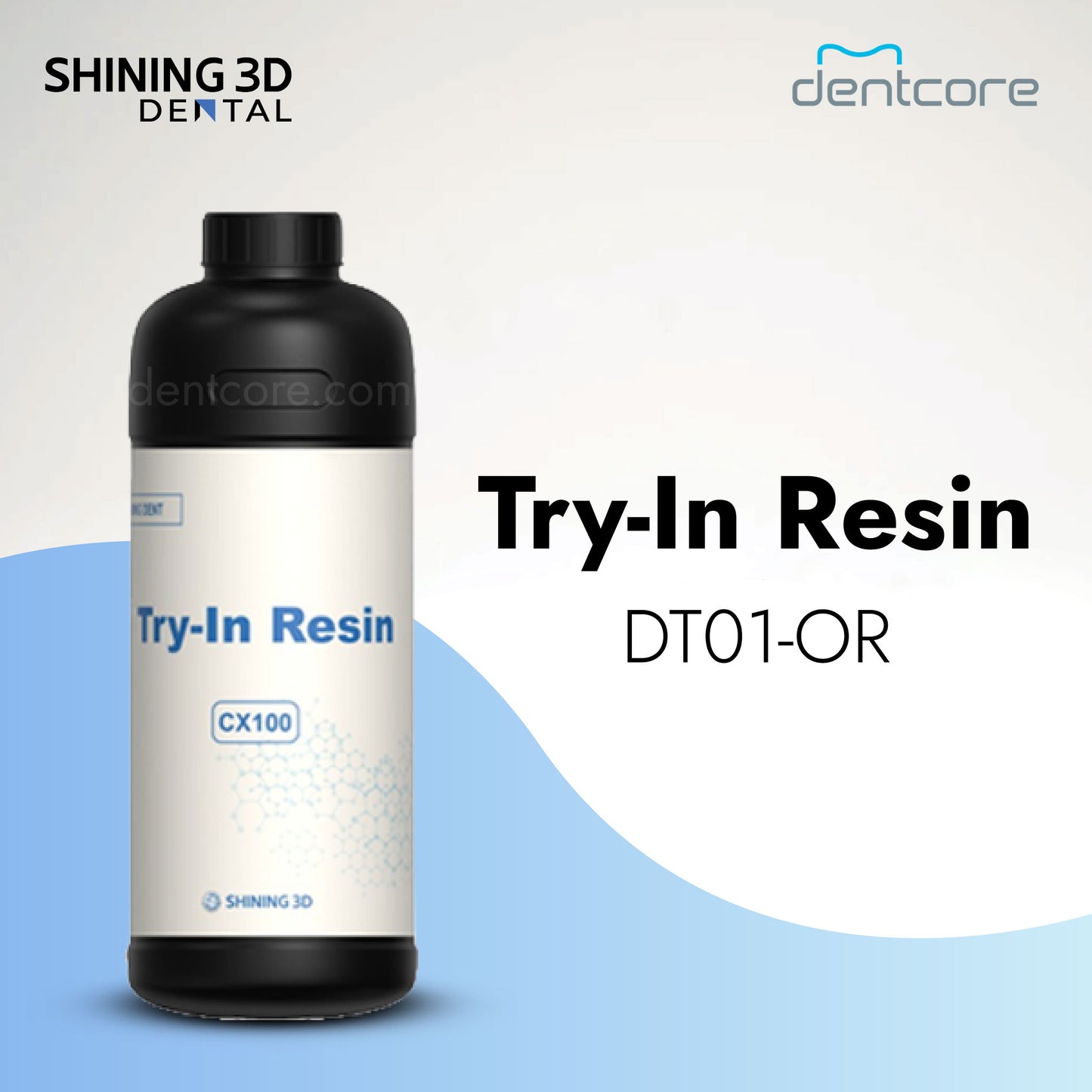 Shining 3D Dental Try-in Resin (DT01-OR)