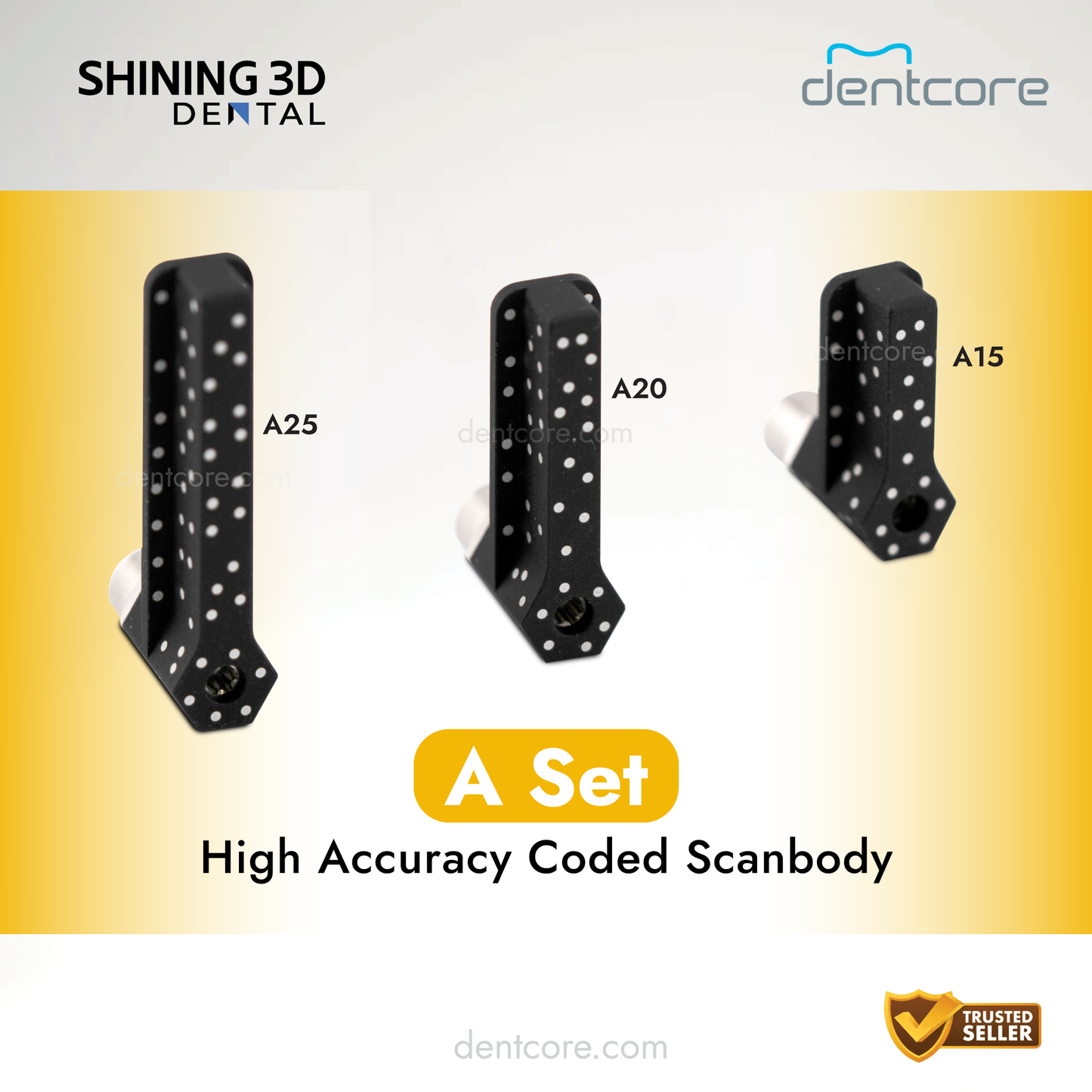 Shining 3D High Accuracy Coded Scanbody A set