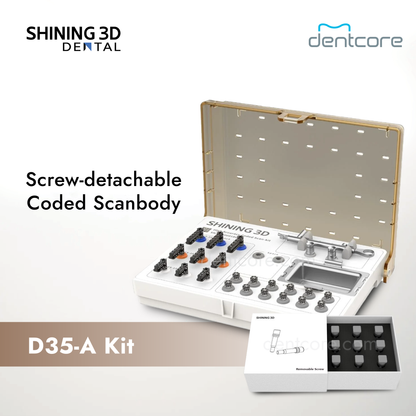 Shining 3D Screw-Detachable Scanbody D35-A Kit