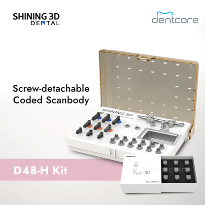 Shining 3D Screw-Detachable Scanbody H Kit