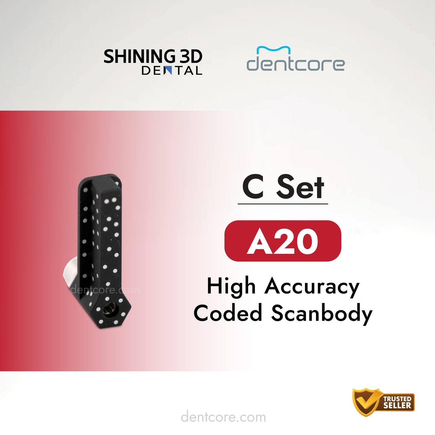 Shining 3D C set A20 high accuracy coded scanbody