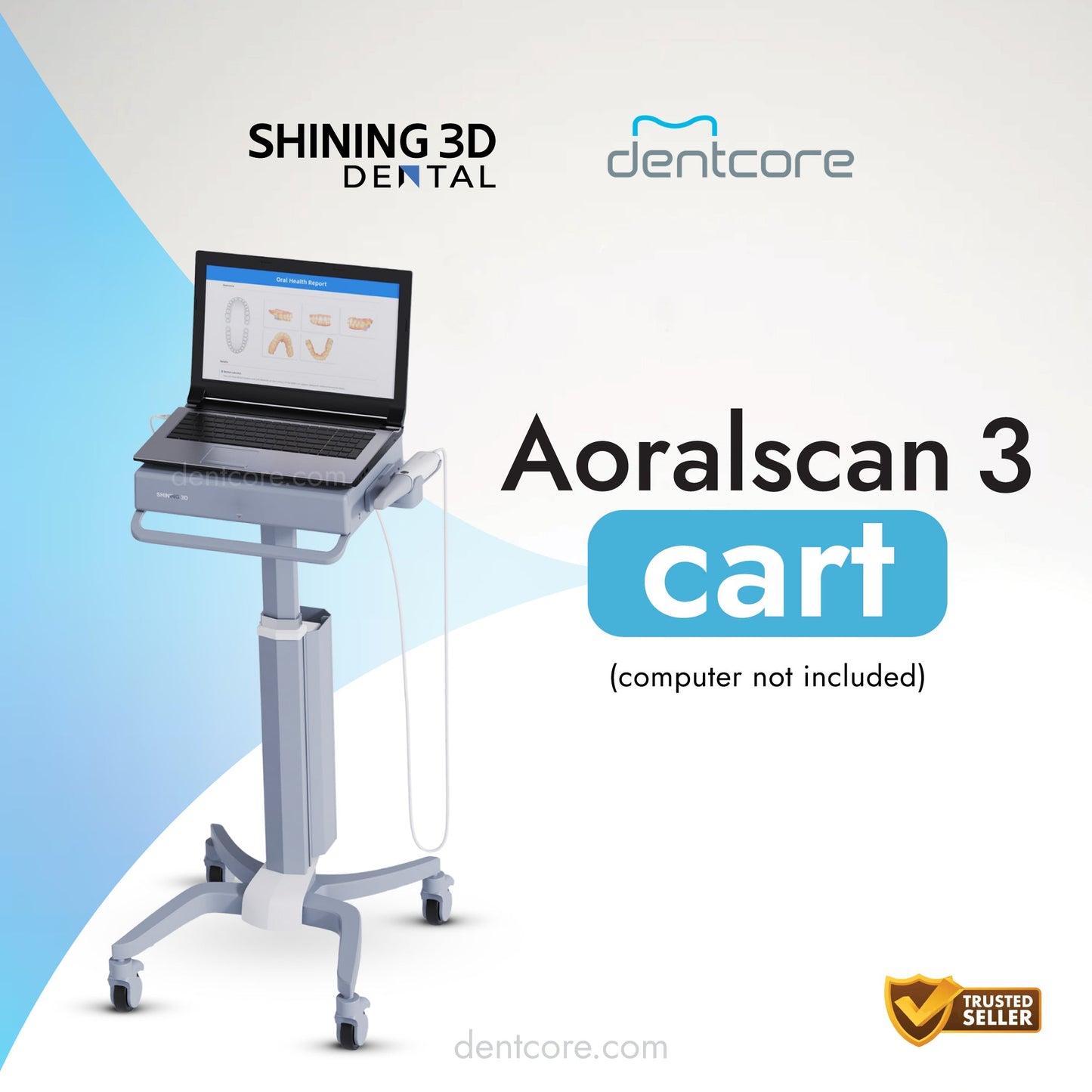 Shining 3D Aoralscan 3 Cart (No Computer Included)