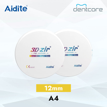 Aidite Multi-Layer Zirconia 3D pro-zir (12mm)