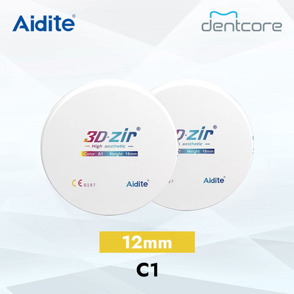 Aidite Multi-Layer Zirconia 3D pro-zir (12mm)