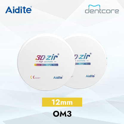 Aidite Multi-Layer Zirconia 3D pro-zir (12mm)