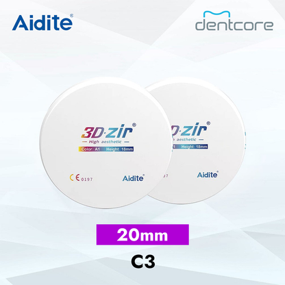 Aidite Multi-Layer Zirconia 3D pro-zir (20mm)