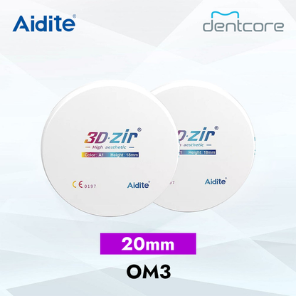 Aidite Multi-Layer Zirconia 3D pro-zir (20mm)