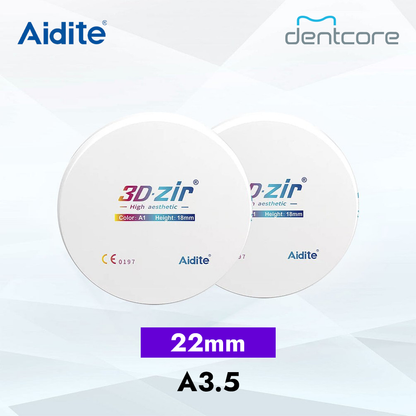 Aidite Multi-Layer Zirconia 3D pro-zir (22mm)