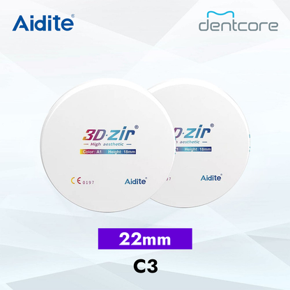 Aidite Multi-Layer Zirconia 3D pro-zir (22mm)