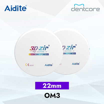 Aidite Multi-Layer Zirconia 3D pro-zir (22mm)