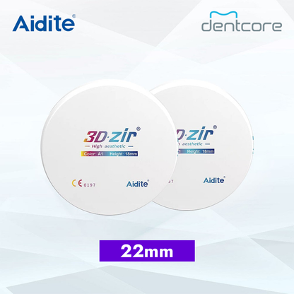 Aidite Multi-Layer Zirconia 3D pro-zir (22mm)