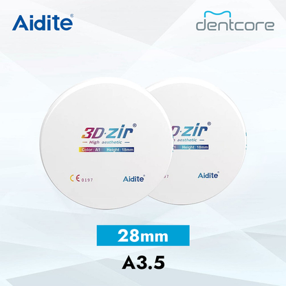 Aidite Multi-Layer Zirconia 3D pro-zir (28mm)