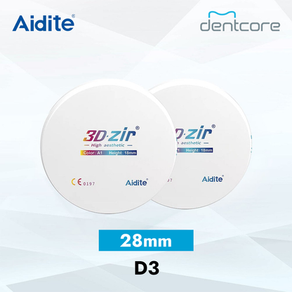 Aidite Multi-Layer Zirconia 3D pro-zir (28mm)