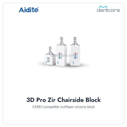 Aidite 3D Pro Zir CEREC Chairside Block - official Aidite cover