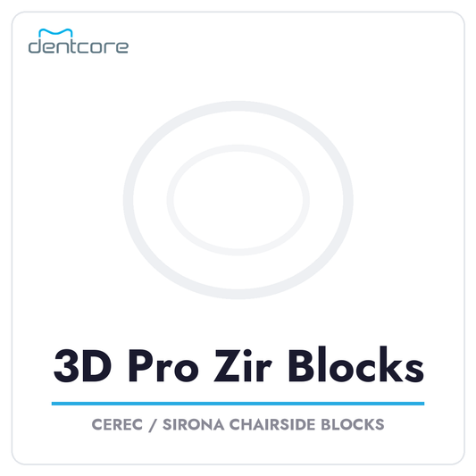 Aidite 3D Pro Zir CEREC Chairside Block - Dentcore cover