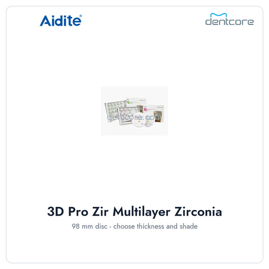 Aidite 3D Pro Zir Multilayer Zirconia Disc - official Aidite cover