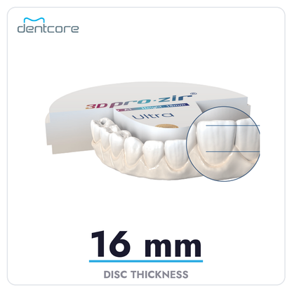 Aidite 3D Pro Zir Ultra Zirconia Disc - 16mm thickness
