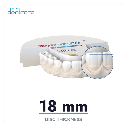 Aidite 3D Pro Zir Ultra Zirconia Disc - 18mm thickness