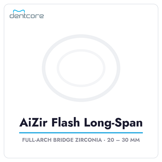 Aidite AiZir Flash Long-Span Bridge Zirconia Disc - Dentcore cover