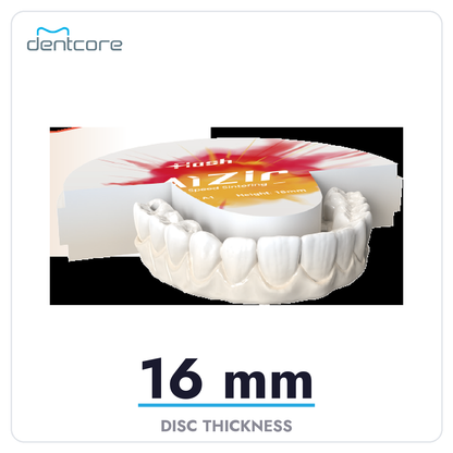 Aidite AiZir Flash Zirconia Disc - 16mm thickness