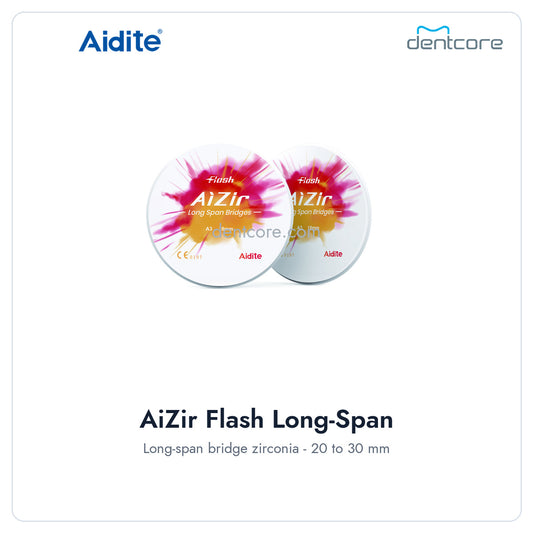 Aidite AiZir Flash Long-Span Bridge Zirconia Disc - official Aidite cover