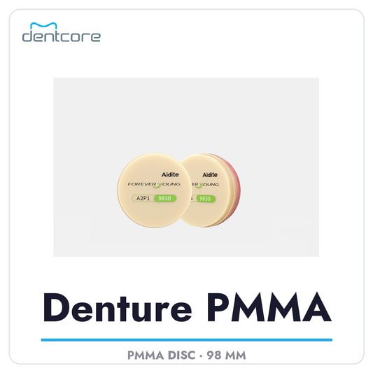Aidite Denture PMMA Disc 98mm - Dentcore cover