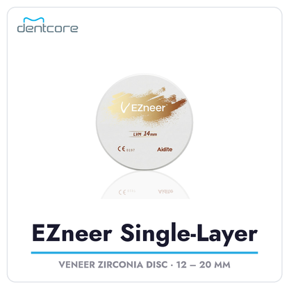 Aidite EZneer Single-Layer Zirconia Disc - Dentcore cover