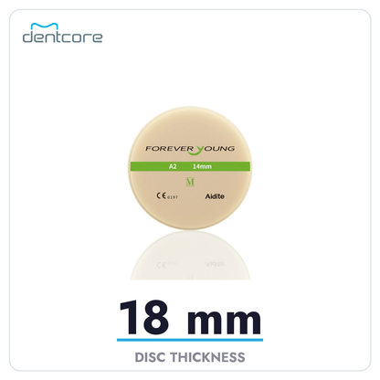 Aidite Multilayer PMMA Disc 98mm - 18mm thickness