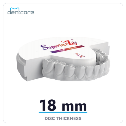 Aidite Superfect SHT-C Zirconia Disc - 18mm thickness