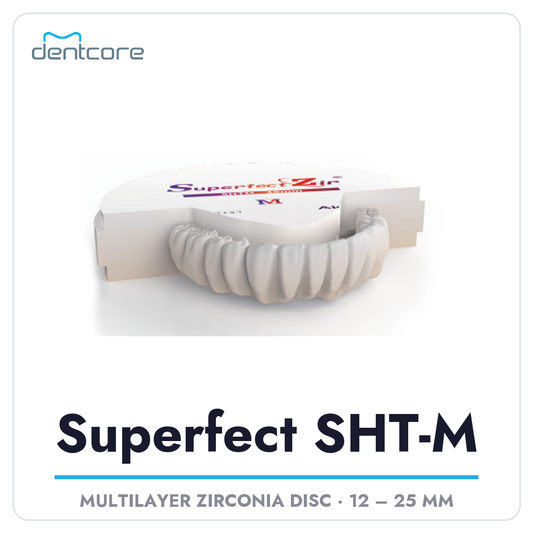 Aidite Superfect SHT-M Multilayer Zirconia Disc - Dentcore cover