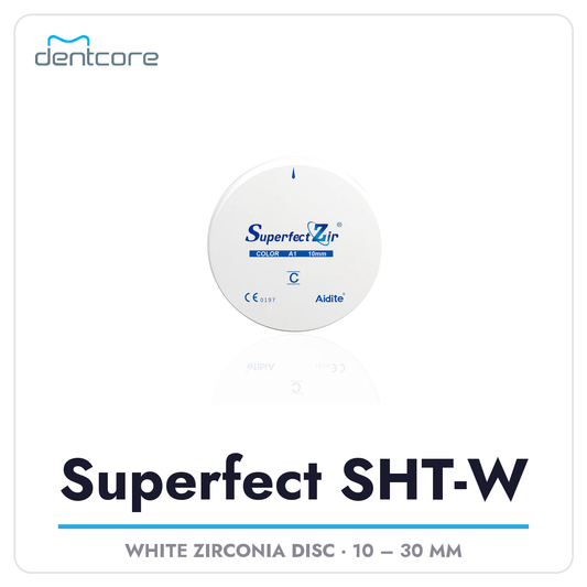 Aidite Superfect SHT-W Zirconia Disc - Dentcore cover