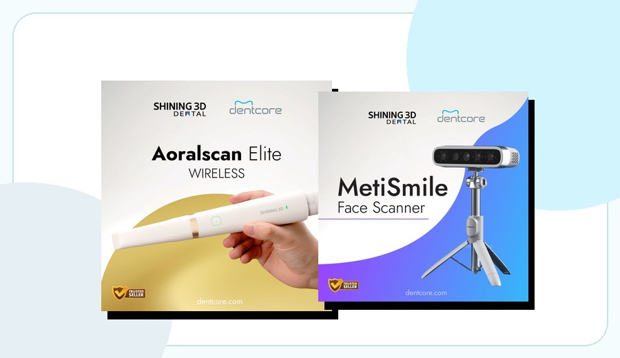 Shining 3D Aoralscan Elite Wireless + MetiSmile Bundle