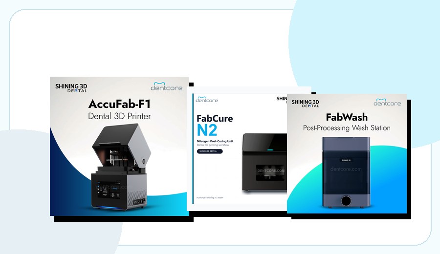 Shining 3D AccuFab-F1 + FabCure N2 + FabWash Bundle
