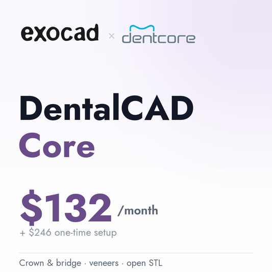 exocad rms_core monthly subscription