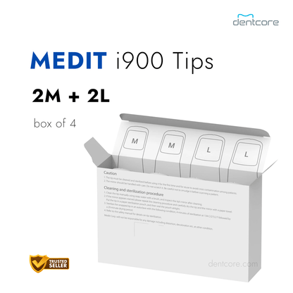 Medit i900 Intraoral Scanner Tips - Dentcore