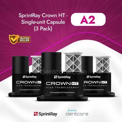 SprintRay Crown HT - Single-unit Capsule 3 Pack* - Dentcore