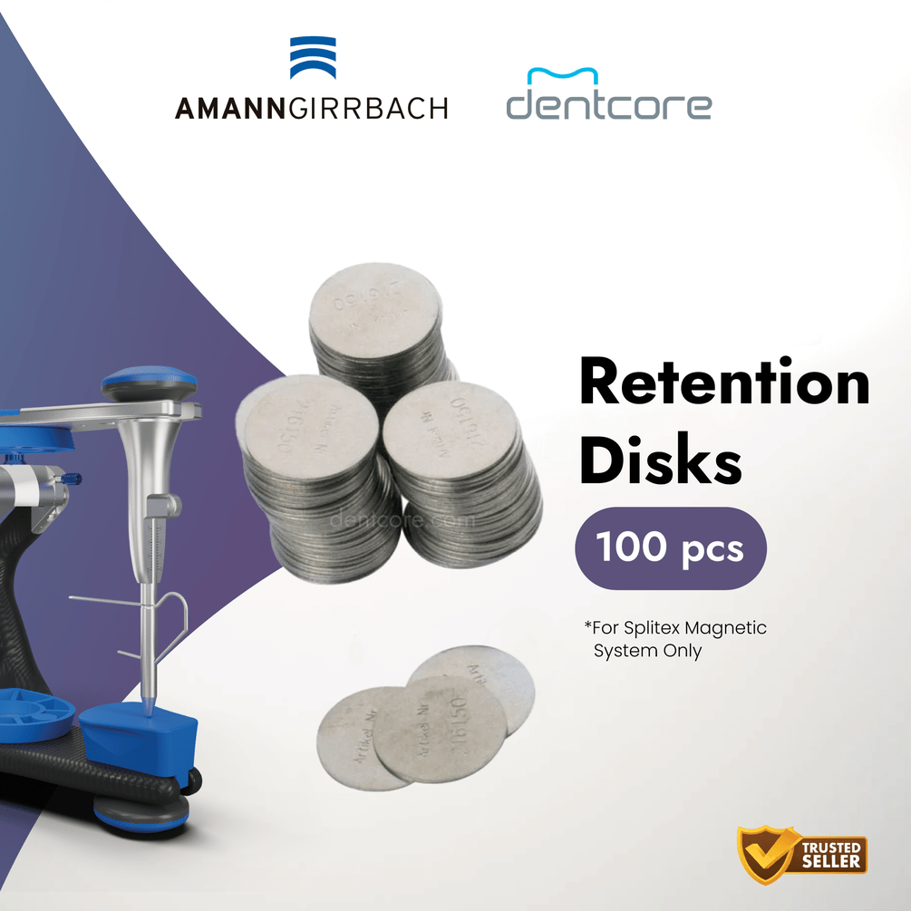 Amann Girrbach Artex Retention Discs*, 100 pcs - Dentcore