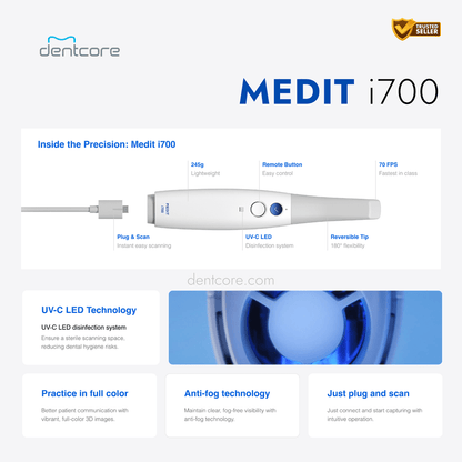 MEDIT i700 Intraoral Scanner - Dentcore