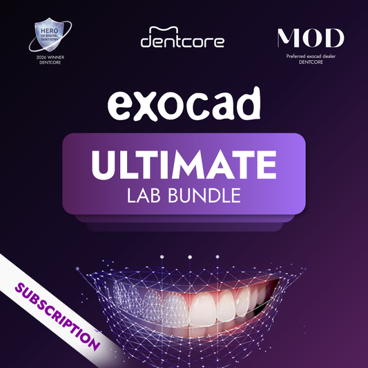exocad Ultimate Lab Bundle monthly subscription from Dentcore