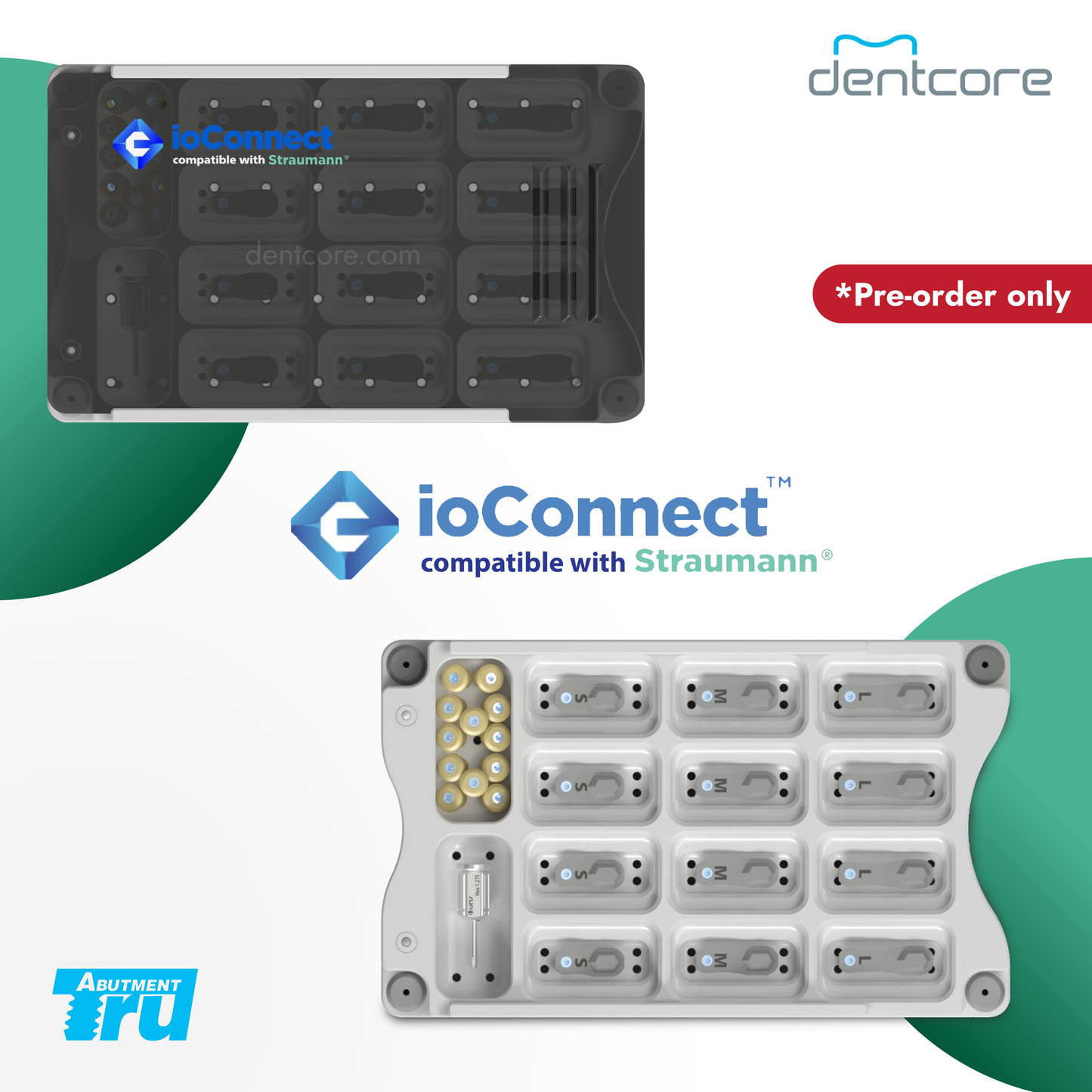 TruAbutment ioConnect Straumann MUA Compatible Scanbody*