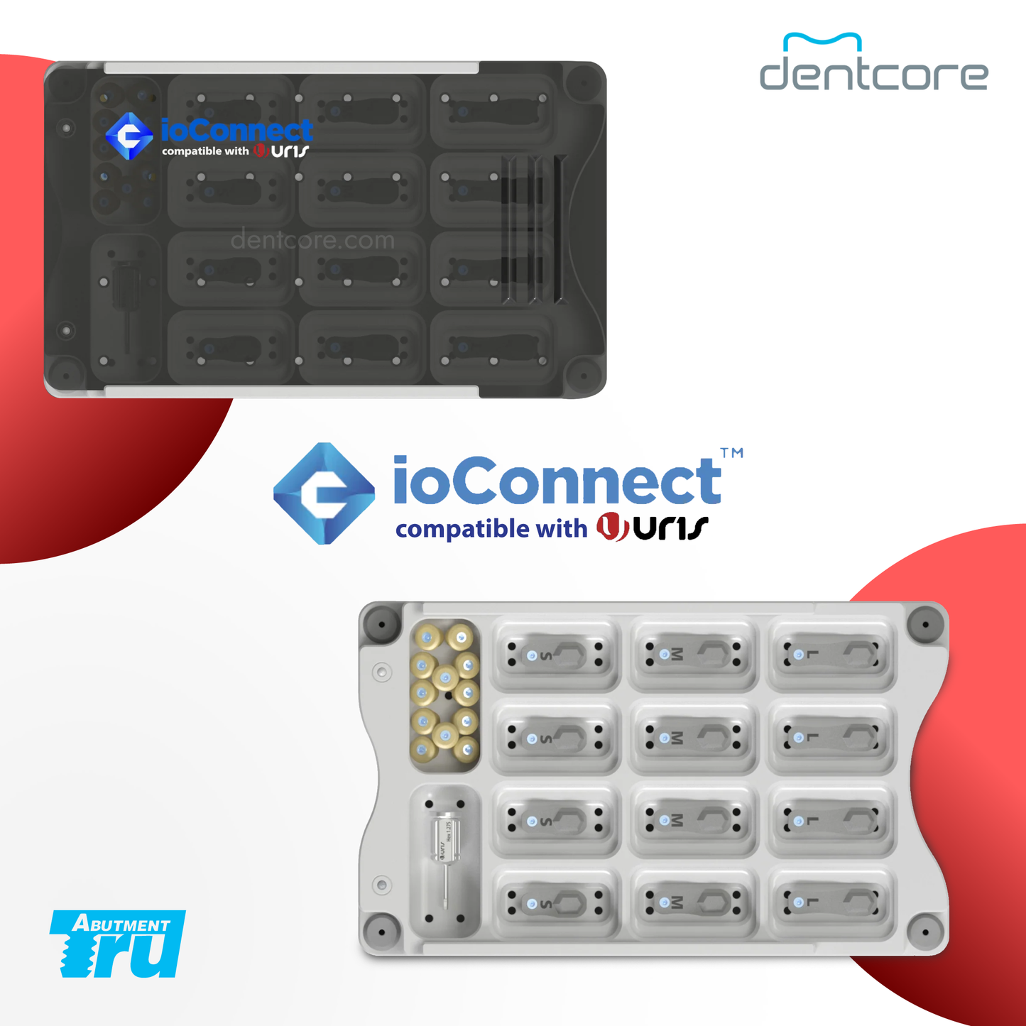 TruAbutment ioConnect URIS MUA Compatible Scanbody