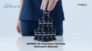 LumiCera proprietary chairside restorative materials