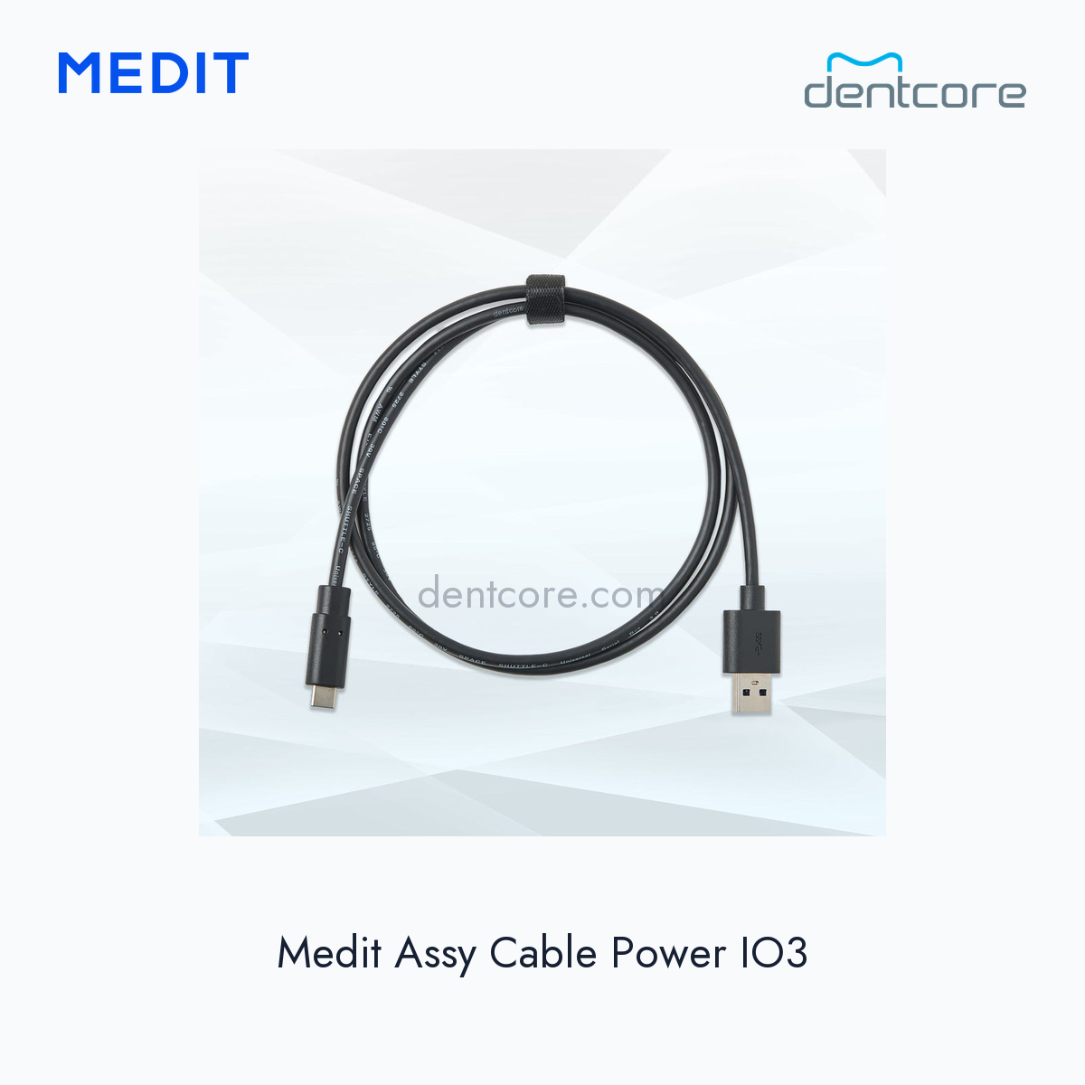Medit Assy Cable Power IO3 - Medit and Dentcore