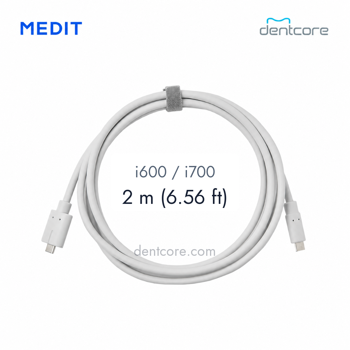 Medit Power Delivery Cable - i600 / i700 - 2 m (6.56 ft) - Dentcore