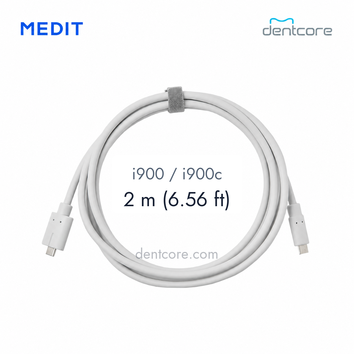 Medit Power Delivery Cable - i900 / i900c - 2 m (6.56 ft) - Dentcore