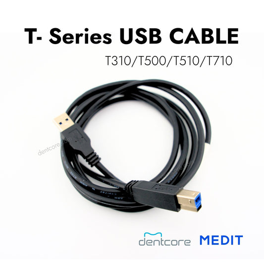 Medit T-Series USB Cable USB-B to USB-A for T310 T500 T510 T710