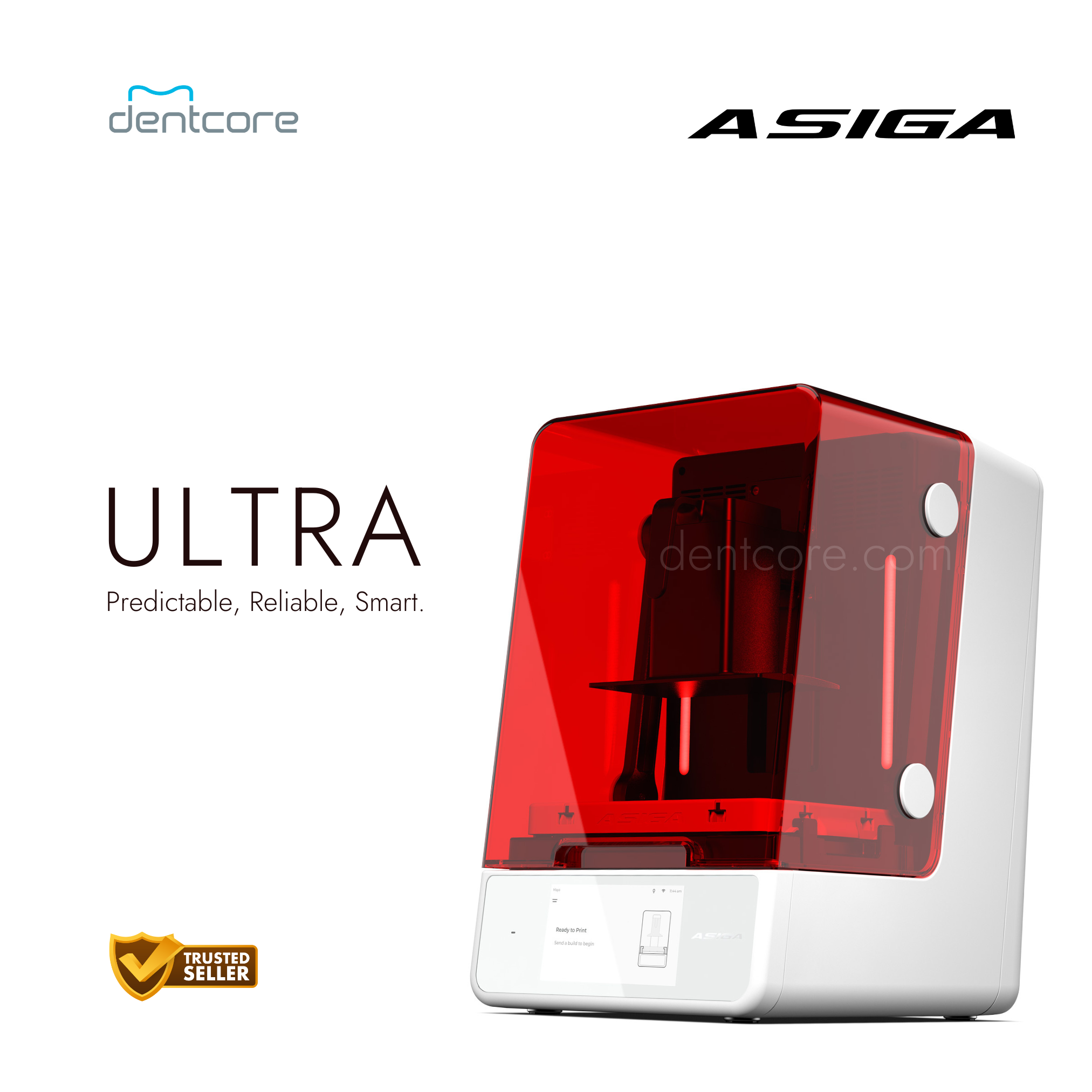 Asiga Ultra 50 µm UV 3D Printers | Dentcore