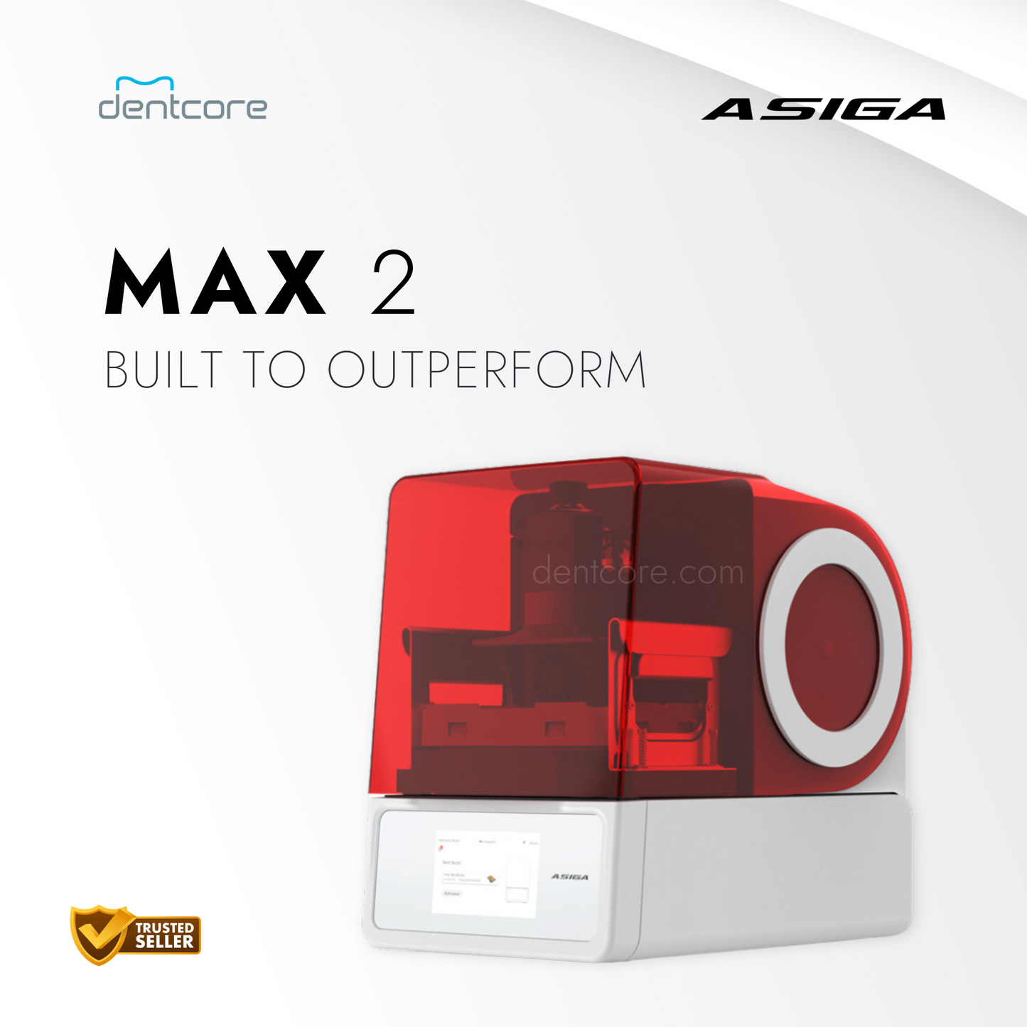 Asiga MAX 2 UV 3D Printer - Dentcore