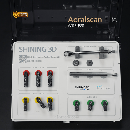 Shining 3D Aoralscan Elite Wireless IOS + IPG - Standard 3 Year Warranty